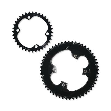 Used Shimano Dura Ace FC-R9200 12Speed Chainring 52-36T Asymmetric 110 BCD Black 2026 bike — image 2 of 3