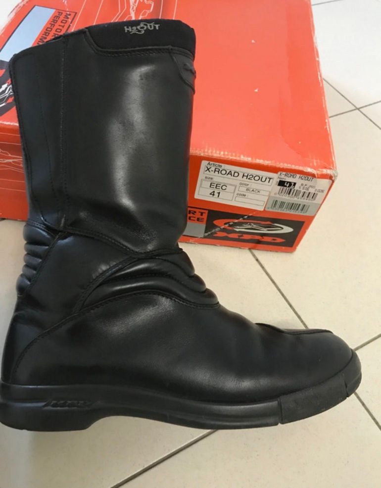 Used Spidi XPD X-Road H2out Technical Boots Size 41 bike — image 2 of 6