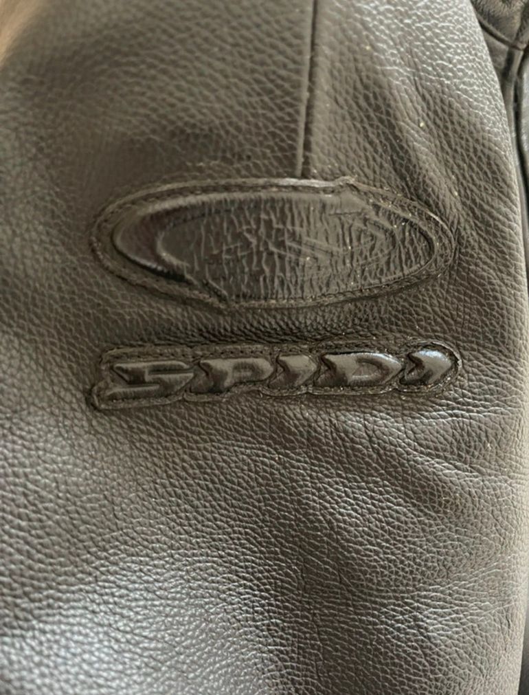 Used Spidi Giacca Moto Pelle Nera con Protezioni bike — image 3 of 8