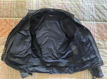 Used Spidi Giacca Moto Pelle Nera con Protezioni bike — image 4 of 8