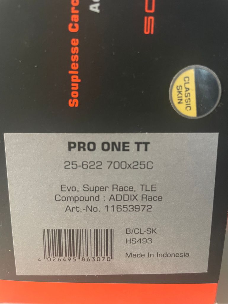 Used Schwalbe Pro One TT 2025 bike — image 2 of 2