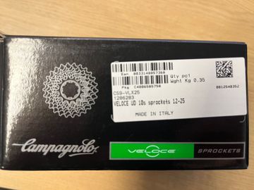 Brugt Campagnolo Veloce 10v 12-25 Drivetrain & Pedals