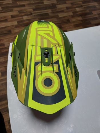 Used 2020 O'neal 3 Series Riff 2.0 Motocross Enduro MTB Helm gelb/grün 2020 Oneal: Größe: M (57-58cm) bike — image 4 of 4