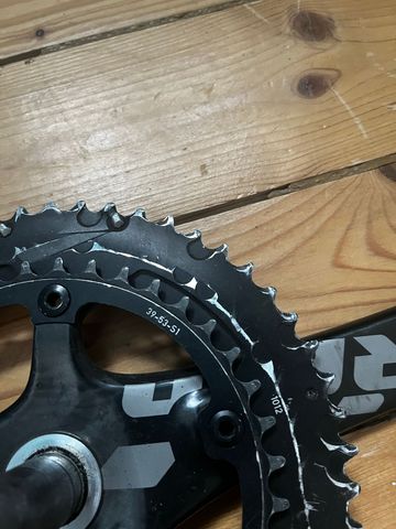 Used Sram RED 130 BCD 53/39 10 SPD bike — image 8 of 12