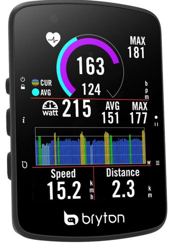 Used Bryton Rider 650T, Con Kit Dual Sensor e HRM bike — image 2 of 3