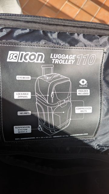 Tweedehands Scicon Luggage Trolley 110L 2023 bike — afbeelding 7 van 13