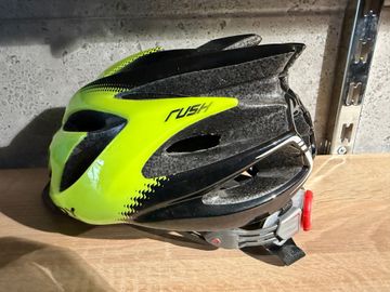 Rudy project Kask RUDY PROJECT Rush Yellow Fluo - Black Shiny Daszek VISOR bike d'occasion — image 5 sur 7