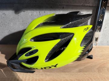 Rudy project Kask RUDY PROJECT Rush Yellow Fluo - Black Shiny Daszek VISOR bike d'occasion — image 4 sur 7