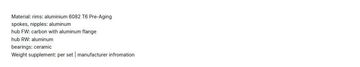 Gebrauchtes Fulcrum RACING ZERO DB 2WF Disc Wheelset bike — Bild 5 von 8