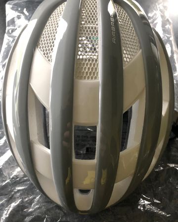 Gebrauchtes ABUS Airbreaker Pure Grey L Cycling Accessories