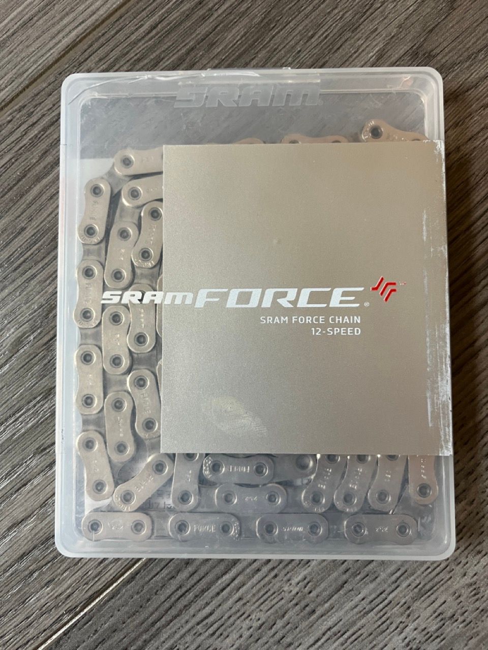 Catena Sram Force PowerLock E1 Flattop 12/13V Argento Catena Sram Force PowerLock E1 Flattop 12/13V Argento