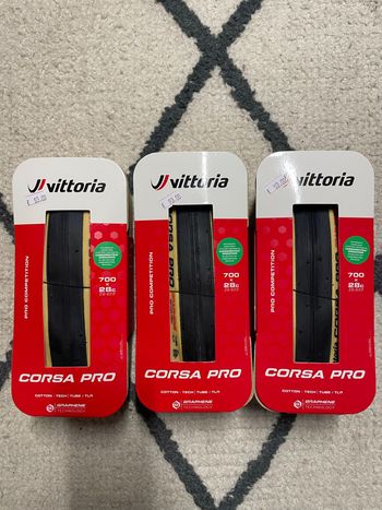 Used 2025 Corsa PRO Tubeless-Ready bike