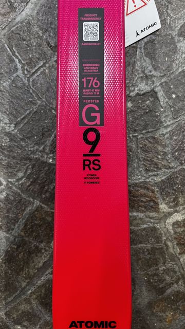 Used Atomic Redster G9 RS Revoshock Skis 2026 2026 bike — image 3 of 4