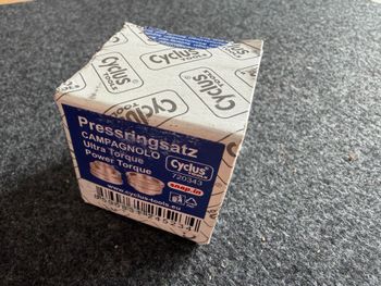 cyclus tools, Pressringe für Einpresswerkzeug Campagnolo