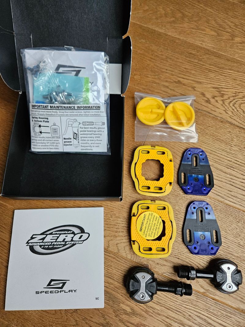 Gebrauchtes Speedplay Zero Chrome-Moly Black Drivetrain & Pedals