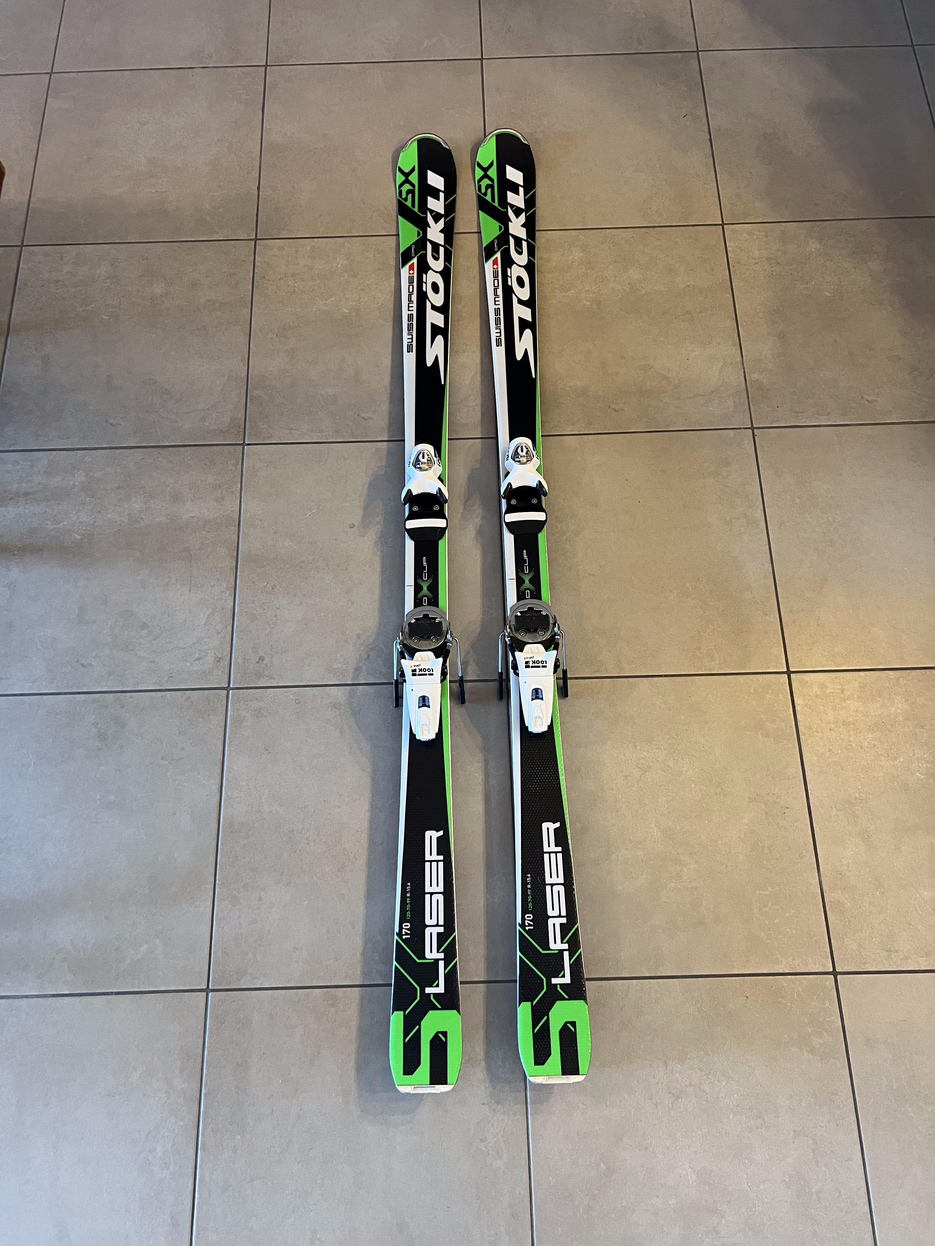 ストックリー　LASER SX 170cm おそらく13-14モデル STOCKLI LASER SX ストックリー 170cm☆USED ストックリー SX STOCKLI