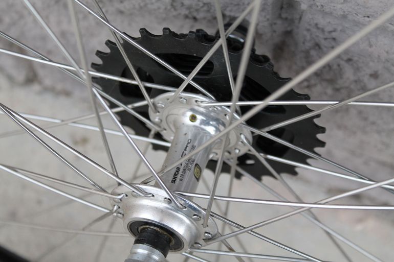 Used Sr Suntour XC Pro Aros Boro Negro 36h bike — image 14 of 15