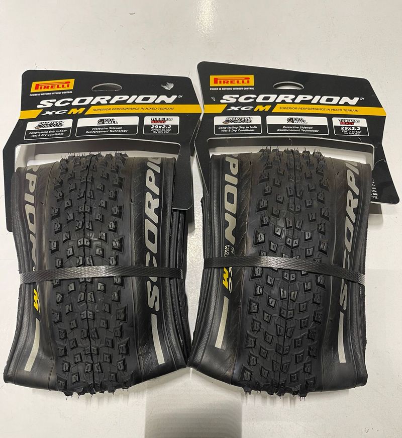 Used Pirelli Coppia Copertone Pirelli Scorpion Xc M ProWall 29x2.20 Tyres & Tubes