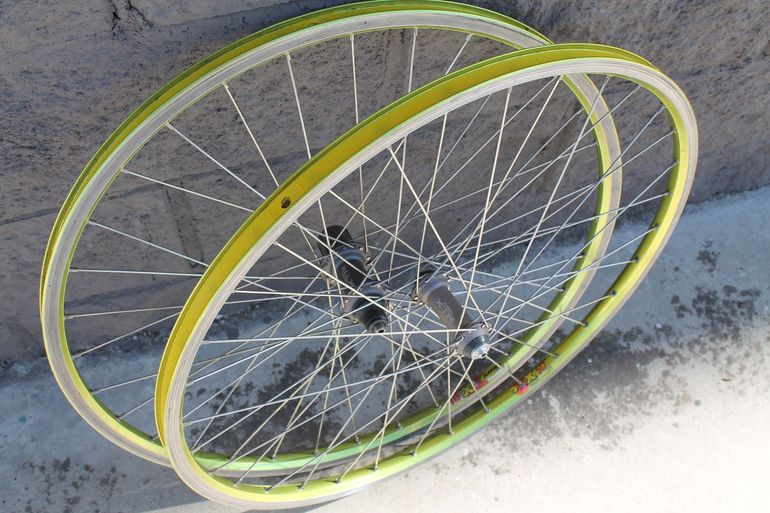 Mavic X517 SUP CITRON Wheelset Shimano XTR M950 Hubs