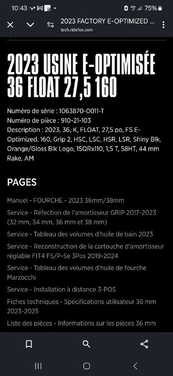 Gebrauchtes Fox 36 float 160 e.optimised 27.5 2023 bike — Bild 5 von 5