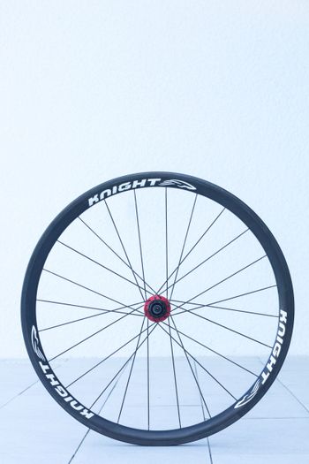 Used Knight Composites 35mm Carbon Rim Brake Wheelset bike — image 10 of 12