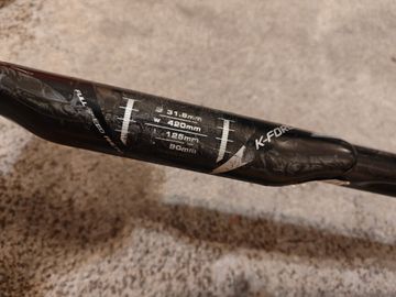 Used FSA K-force handlbar 420 bike — image 2 of 5