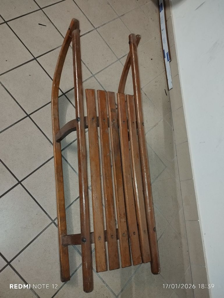 Used nessuna Slittino in legno bike — image 3 of 8