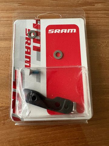Gebrauchtes Sram Adapter Flatmount Achter Drivetrain & Pedals
