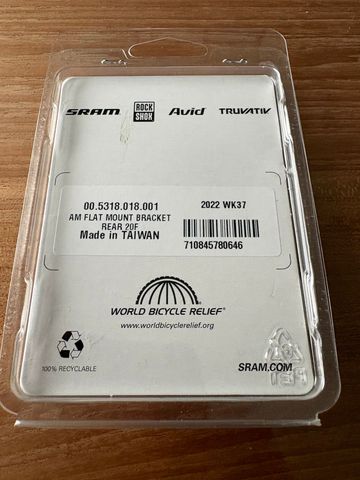Tweedehands Sram Adapter Flatmount Achter bike — afbeelding 2 van 2