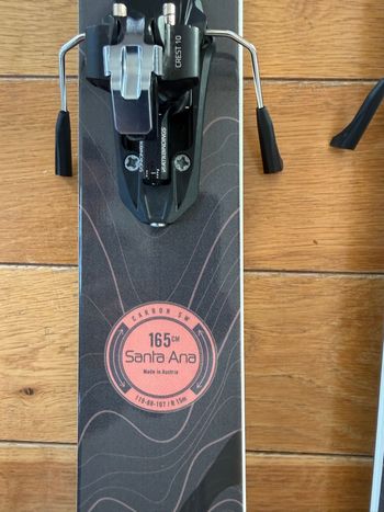 Used 2025 Nordica Enforcer Unlimited 88 165cm ATK Crest 10 neues Modell Ski bike — image 2 of 2
