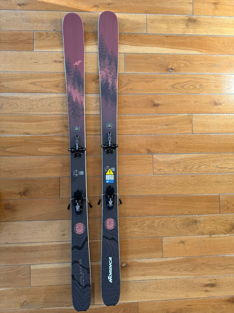 Used 2025 Nordica Enforcer Unlimited 88 165cm ATK Crest 10 neues Modell Ski bike — image 1 of 2