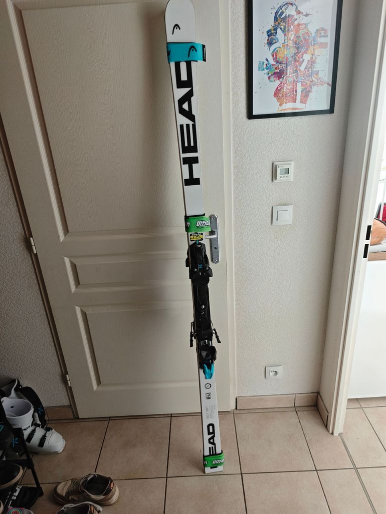 Used 2025 WORLDCUP REBELS e.GS FIS GEANT RP 30M + FIXATIONS FF ST 16 188 cm bike — image 1 of 4