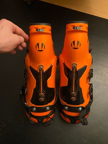 Used 2024 Mach1 LV 130 TD GW Ultra Orange bike — image 4 of 4