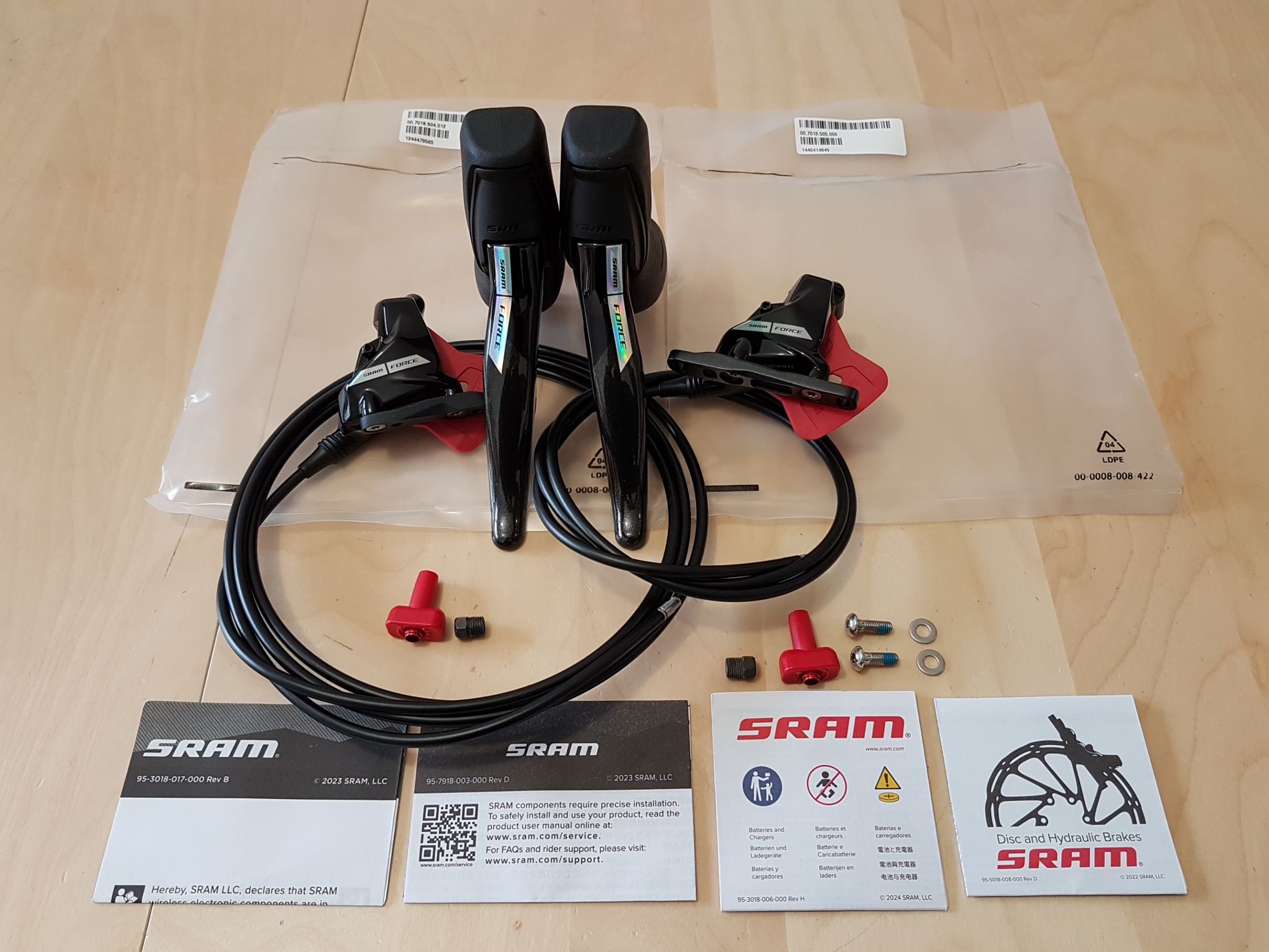 Levier Et étrier De Frein SRAM RED ETap AXS HRD E1 - Neuf, Boîte D'origine, Haute Performance