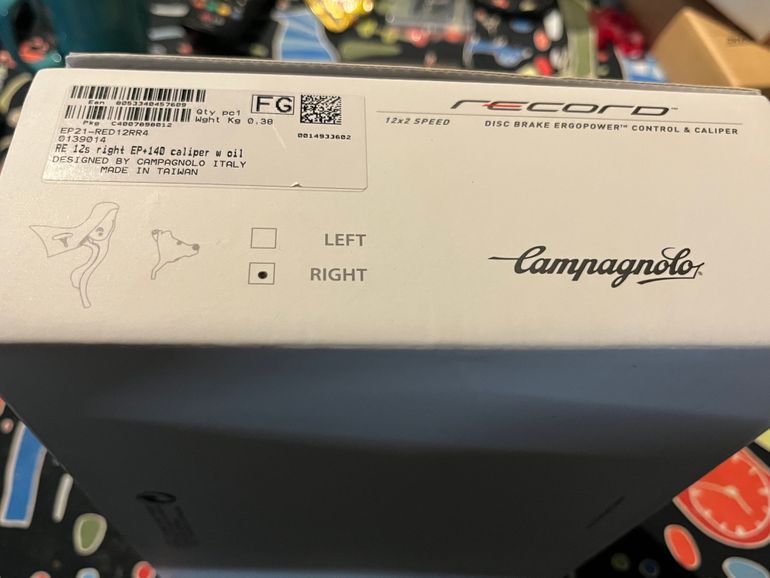 Used Campagnolo Record Disc 12V Right Shifter bike — image 7 of 7