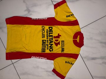 Used 1985 Maillot Cyclisme Cycling Clothing