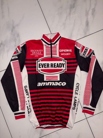Used 1985 Maillot Cyclisme Cycling Clothing