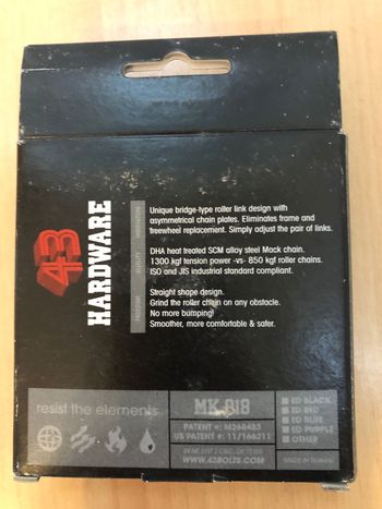 Used 43 Hardware Cadena BMX medio eslabon bike — image 2 of 2