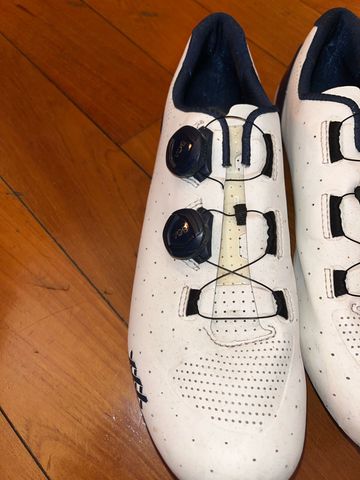 Brugt Bontrager XXX Road Shoe Bianco bike — billede 5 af 7