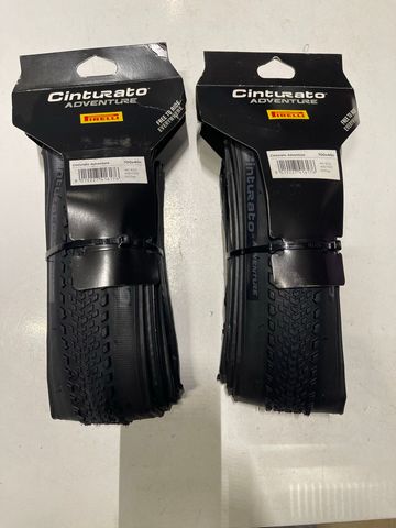 Used Pirelli Coppia Copertone Pirelli Cinturato Adventure 700x40c Tyres & Tubes
