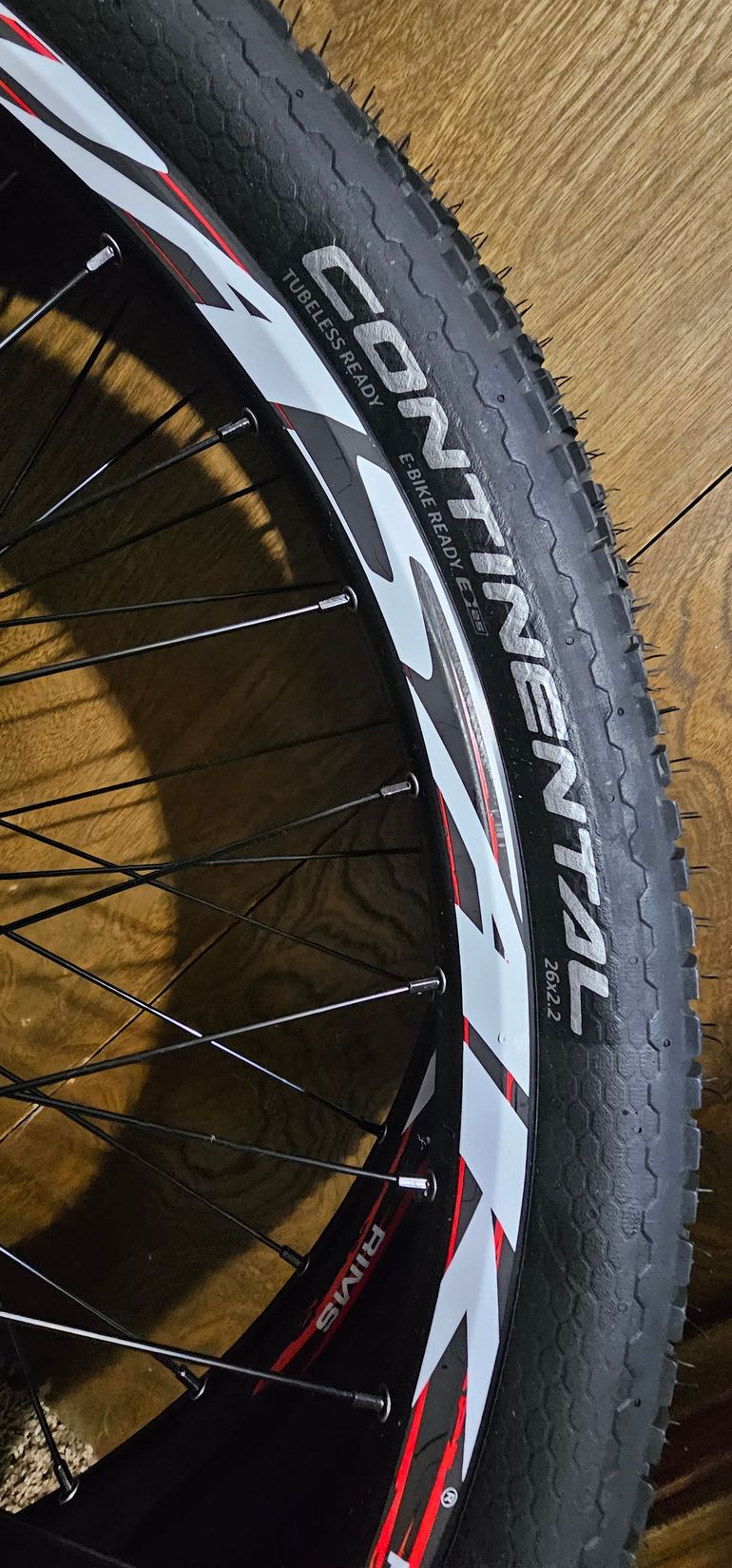 Used pasak 26" Pasak Wheelset - Conti Race King - Non Boost bike — image 2 of 5