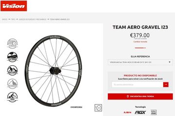 Used Vision Team i23 AGX Wheelset bike — image 11 of 11