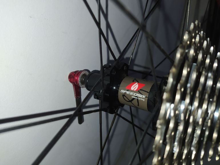 Used Speedsix Speedsix Pro Carbon Tubular Wheelset bike — image 5 of 9