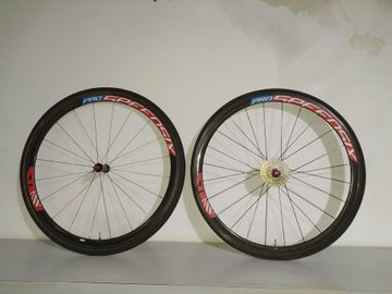 Tweedehands Speedsix Pro Carbon Tubular Wheelset Wheels