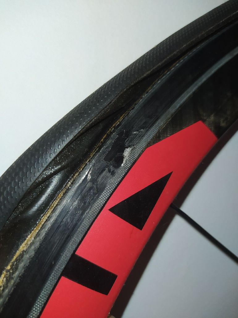 Used Speedsix Speedsix Pro Carbon Tubular Wheelset bike — image 8 of 9