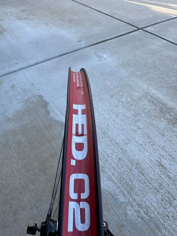 Used HED. C2 Belgium Wheelset bike — image 7 of 8