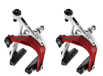 Tektro R741 White-red Brakeset bike usato — immagine 2 di 2