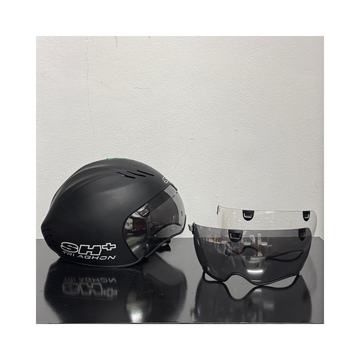 Used SH+ TriAghon Triathlon Helmet Black Flag 2023 bike — image 2 of 3