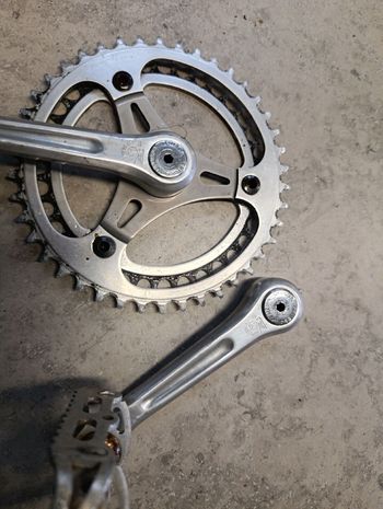 1980, Vintage Children Road Bike Crankset
