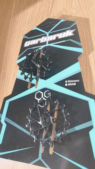 Käytetty Garbaruk Galets (pulleys) de Dérailleur pour Shimano 12 vitesses Drivetrain & Pedals